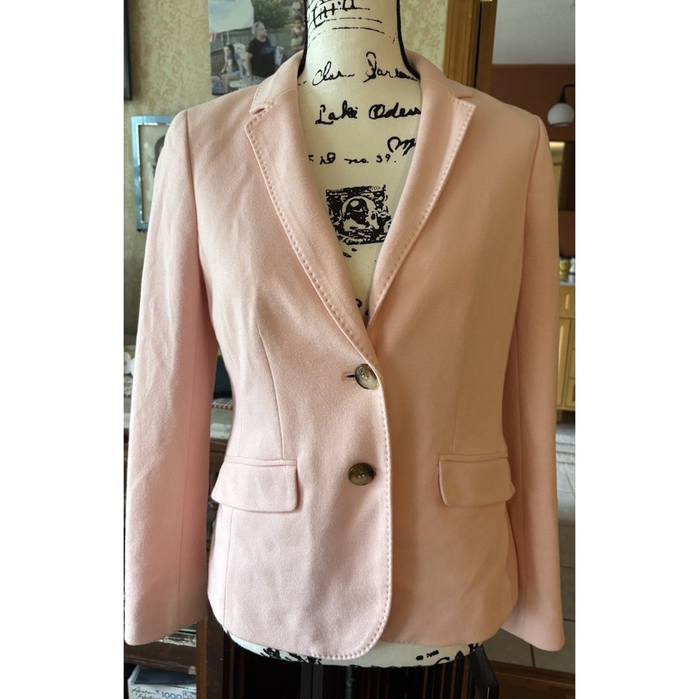Talbots Aberdeen Blazer Pink Petites size 6p